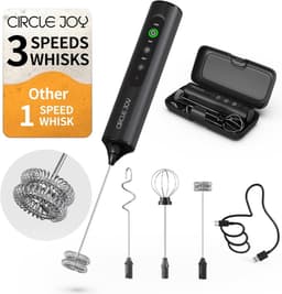 CIRCLE JOY 3-Stufen-Set mit Box – Testsieger im Bodum-Milchaufschäumer-Vergleich