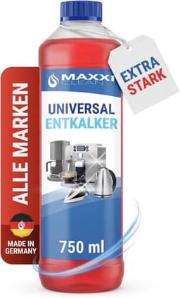 Maxxi Clean 750 ml Universal-Entkalker – Testsieger im Flüssigentkalker-Vergleich