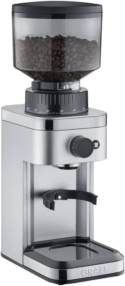 GRAEF CM501 Kaffeemühle Silber