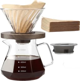 Lalord Lalord Pour Over Set 600 ml mit V02-Filtern