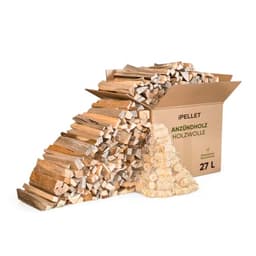 iPELLET iPELLET Anzündholz Kiefer 27 L inkl. Holzwolle
