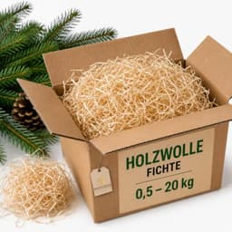 Doubleyou Geovlies & Baustoffe Doubleyou Erdbeerholzwolle 1 kg