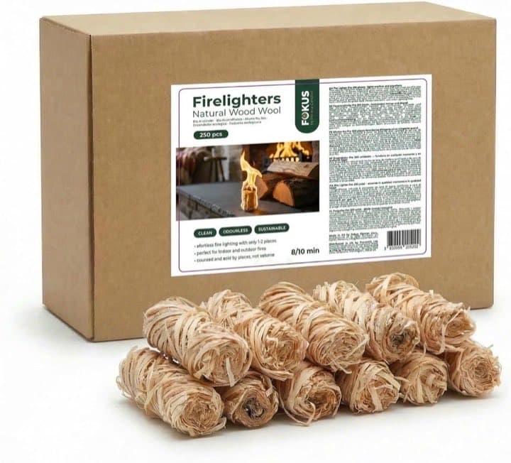 HORECA CANDLES Holzwolle 250 Stück
