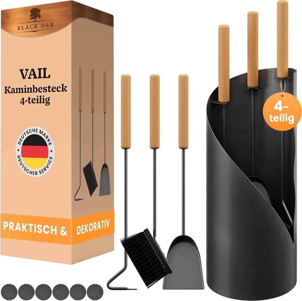 BLACK OAK Kaminbesteck Vail