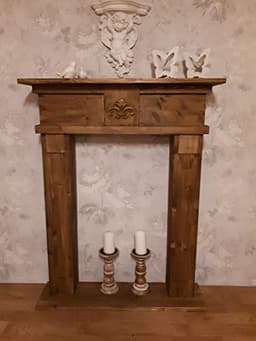 Wolkenstube Wolkenstube Dekokamin braun 70 cm