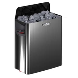 Harvia Harvia The Wall 8 kW Black Steel