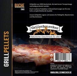 Grillschmecker Grillpellets Buche 15 kg