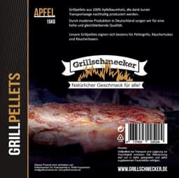 Grillschmecker Grillschmecker Grillpellets Apfel 15 kg