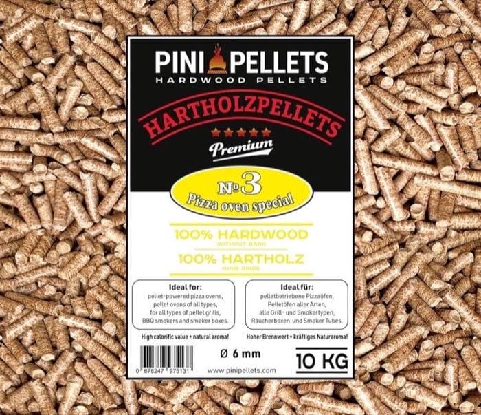 PINI Pizzaofen-Pellets Buche/Eiche 10 kg