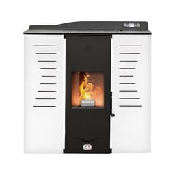 STUFE A PELLET ITALIA Italia 25 kW Idro WiFi (weiß)