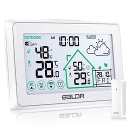 BALDR BALDR CH-340WH weiß LCD DCF