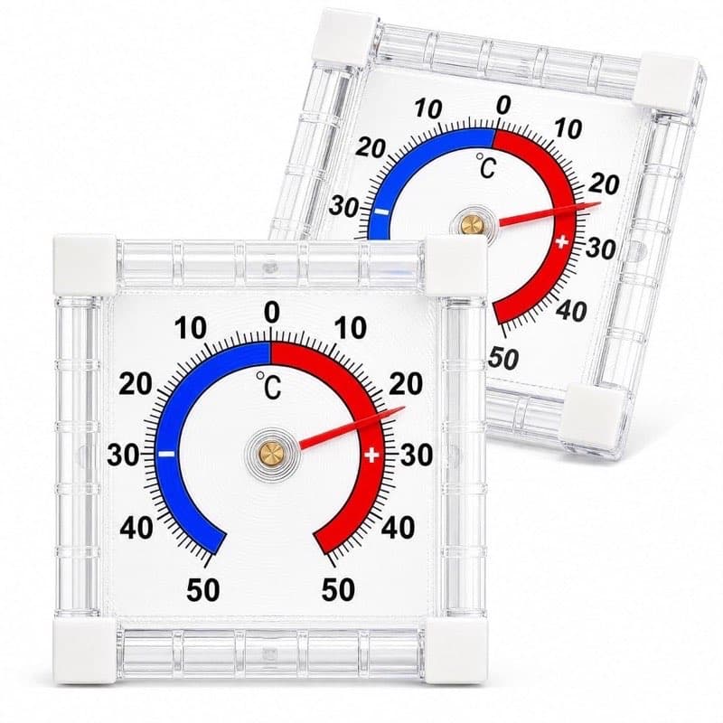 Fresilkora 2er Fensterthermometer