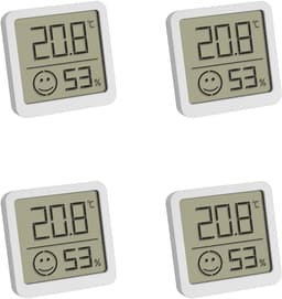 TFA Dostmann TFA Thermo-Hygrometer 4er-Set