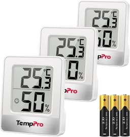 TempPro TempPro Thermo-Hygrometer 3er-Set