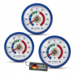 Lantelme Lantelme 3er Kühlschrankthermometer Analog