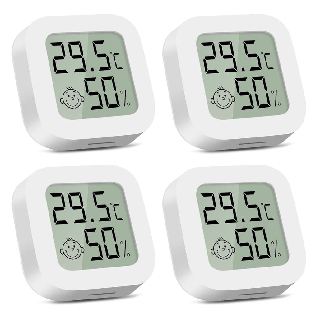 CNMTCCO Thermo-Hygrometer 4er-Set