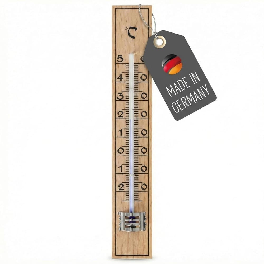 Lantelme Gartenthermometer Holz