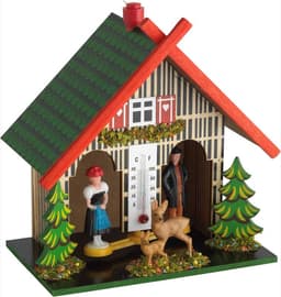 TFA Dostmann TFA 48.1501 Holz Wetterhäuschen