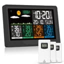 Wetterstation mit 3 Außensensoren Produktbild – Testsieger