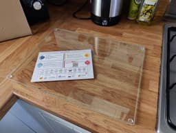 Kitchenville Kitchenville Glas 40×30 transparent