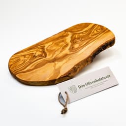 das Olivenholzbrett DAS OLIVENHOLZBRETT® Naturschnitt 30 cm