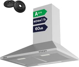 CIARRA CBCS6201 Pyramiden-Wandhaube 60 cm