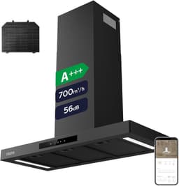 CIARRA CBCB9102-P Wandhaube 90 cm schwarz
