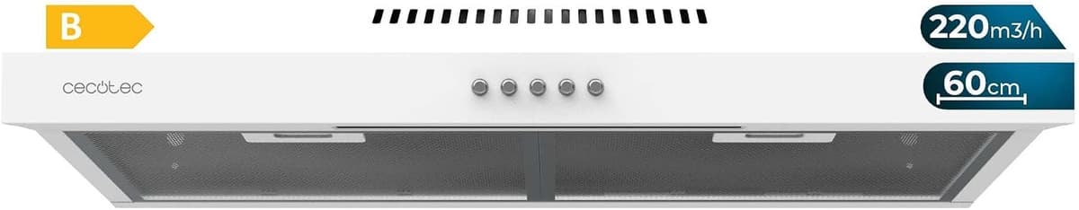 Cecotec Bolero Flux CM 602200 Weiß 60 cm