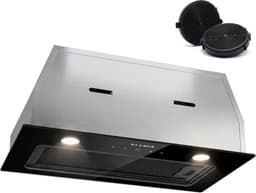 KLAMER KLAMER Einbauhaube 60 cm schwarz (Vergleich)