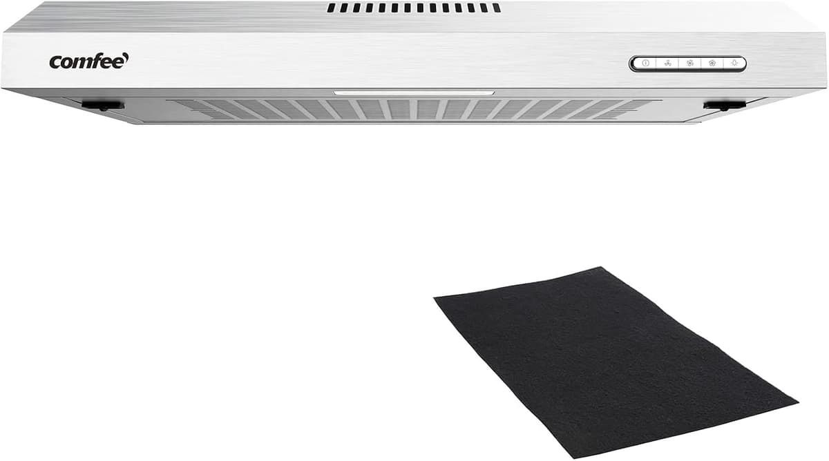 COMFEE' CHU 3.6F17BS Unterbauhaube 60 cm Silber