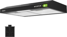 CIARRA CBCB6903D Unterbauhaube 60 cm Schwarz