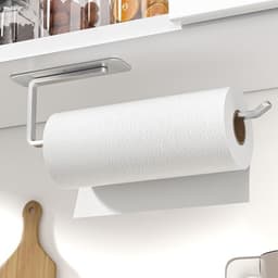 susswiff susswiff Küchenrollenhalter ohne Bohren silber