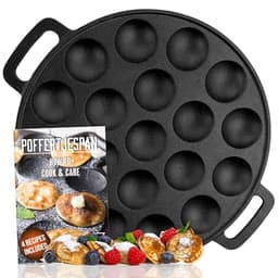 IRONO IRONO Poffertjes-Pfanne Gusseisen 19 Mulden (Basis)