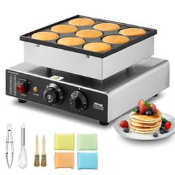 VEVOR VEVOR Poffertjes-Maker 9 Mulden 850 W