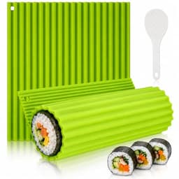 Gyism Gyism 2× Silikon-Sushimatte + Reislöffel