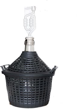 WYSKONT Gärballon 5 l mit Korb