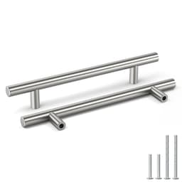Goldenwarm Goldenwarm Stangengriffe Silber 128 mm (15 Stück)