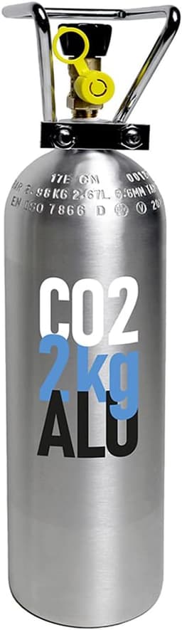 Gase Partner 2 kg CO₂ Eigentumsflasche biogen (greensoda)