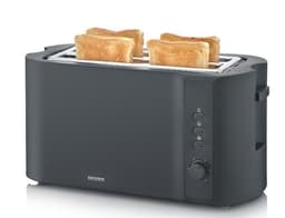 Severin AT 2591 Mattschwarz 1400 W