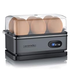 Arendo Arendo Sixcook Eierkocher Cool Grey 400 W
