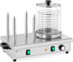 Royal Catering Royal Catering RCPHW 650 Hot-Dog-Maker 4 Spieße