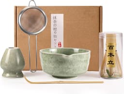 MHDCLY Matcha-Set 5-teilig mit Ausguss