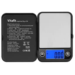 Vitafit Taschen-Feinwaage 500 g / 0,01 g