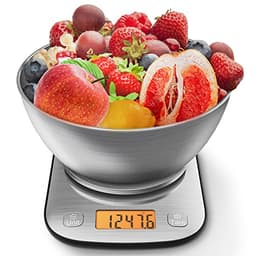 GRAM PRES GRAM PRES Küchenwaage mit Edelstahlschüssel 5 kg