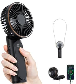 TUNISE TUNISE Mini-Ventilator 4000 mAh mit Display