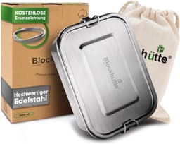 Blockhütte Blockhütte Edelstahl Brotdose 1200 ml