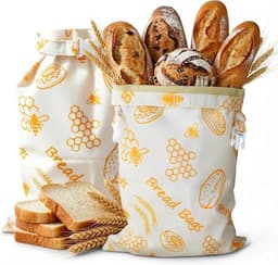AirBanish AirBanish Bienenwachs-Brotbeutel 2er