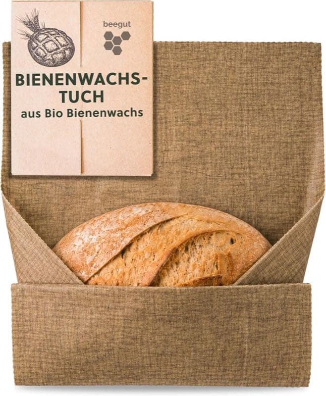 beegut XXL Leinen-Brottuch 46×60