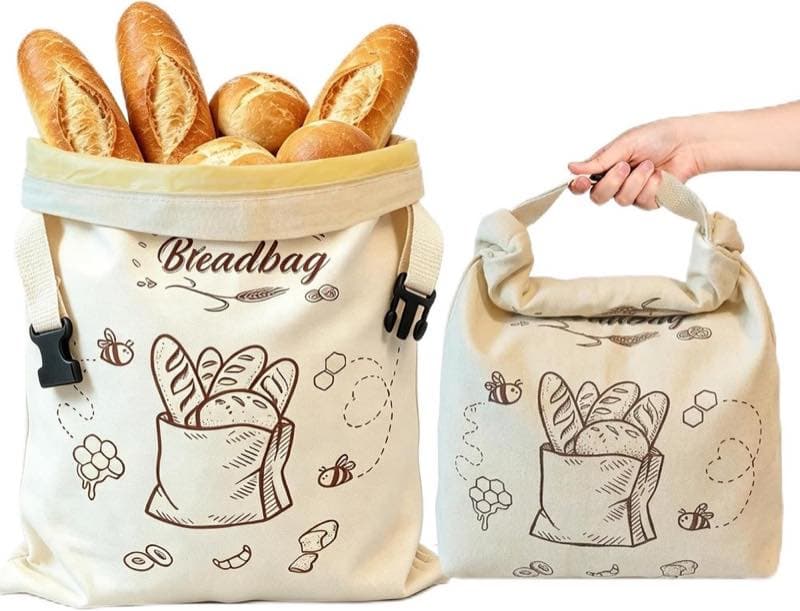Testsieger FLYGRRIV Bienenwachs-Brotbeutel