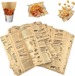 Hopton Hopton Deli-Papier Zeitungsoptik 100 Blatt